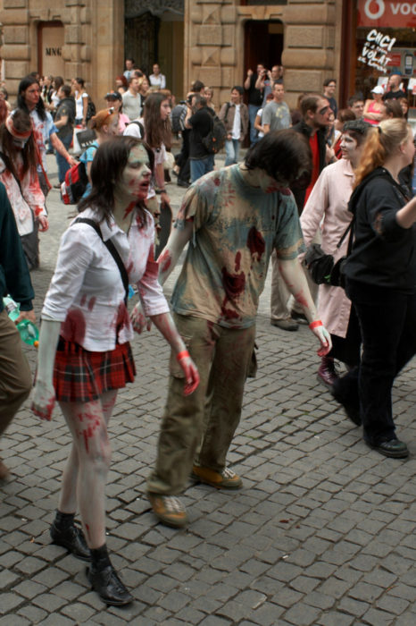 Prague Zombie Walk